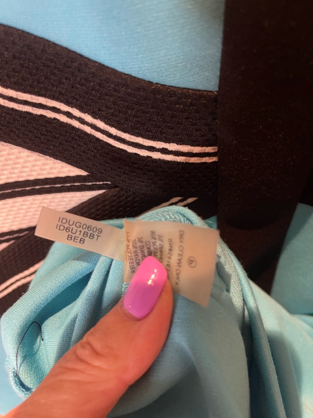 Ivanka Trump Blue Sheath Dress with Black Contrast 14 - Picture 10 of 12